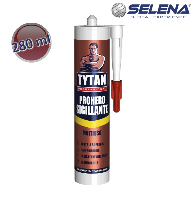 tytan silicona transparente